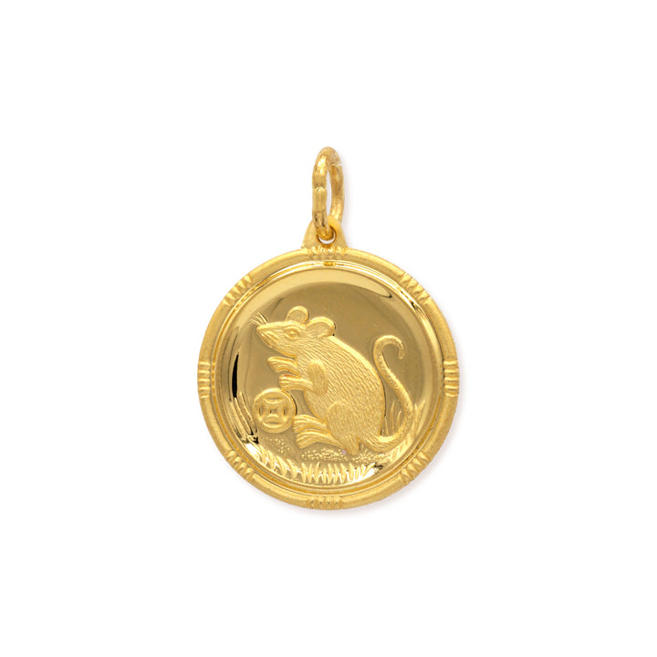 Rat Medallion Pendant - Medium